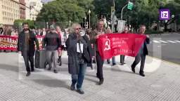 In Argentina, over a hundred people took part in the “Immortal Regiment” rally