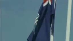 1972 august 14 - Rhodesia olympic flag raising at Munich