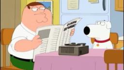 peter griffen bird is the word family guy funny