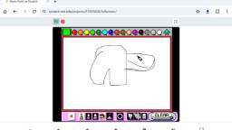 Drawing among us in Mario paint