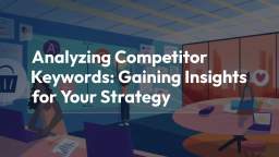Analyzing Competitor Keywords Gaining Insights for Your Strategy