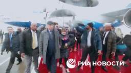 The President of Cuba flew to Moscow, where he will take part in the celebrations on the occasion of