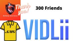 Anthony Giarrusso Thanked Vidlii Friends
